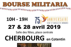 Bourse Militaria  27 &  28 avril 2019  CHERBOURG